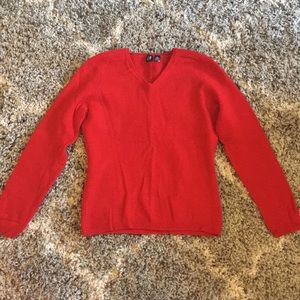 Gap Red Wool Sweater